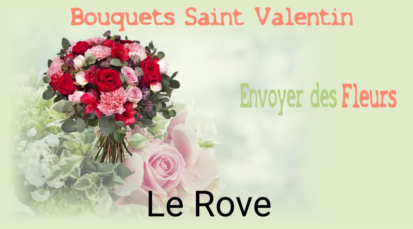 Roses de Saint-Valentin livrées à Le Rove